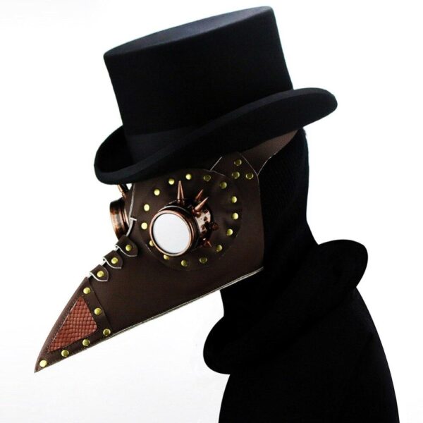 masque corbeau steampunk