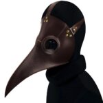 masque peste marron
