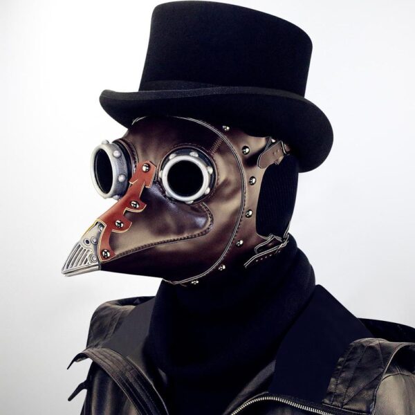 masque bec steampunk
