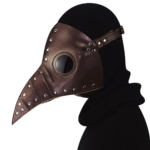 masque peste marron
