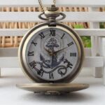 montre poche ancre