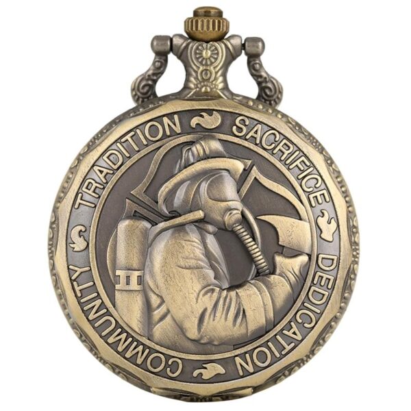 montre gousset pompier