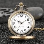 montre a gousset tete de mort