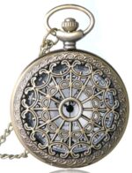 montre à gousset toile araignée