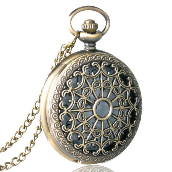 montre gousset toile araignée