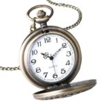 montre de poche toile araignée