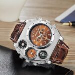montre multi cadran steampunk