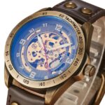 montre squelette engrenage