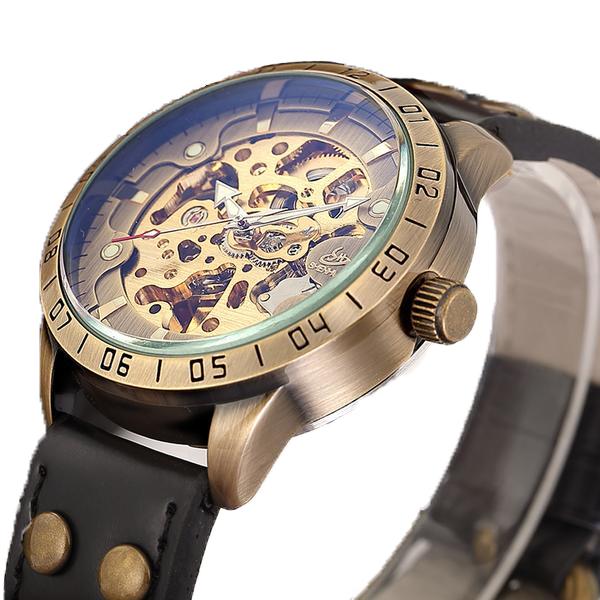 montre squelette