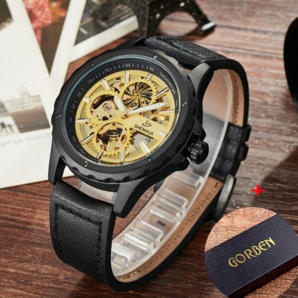 montre squelette