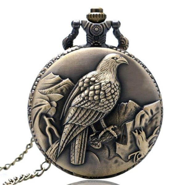 montre gousset aigle