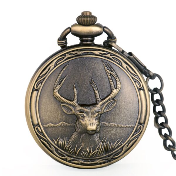 montre gousset cerf