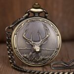 montre à gousset cerf