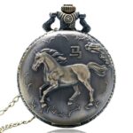 montre gousset cheval