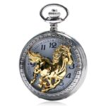 montre gousset cheval galop