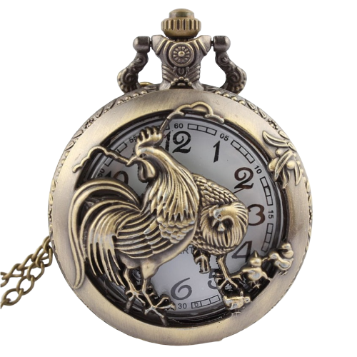 montre gousset coq