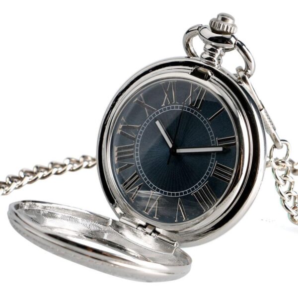 montre gousset argenté
