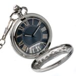 montre de poche argenté