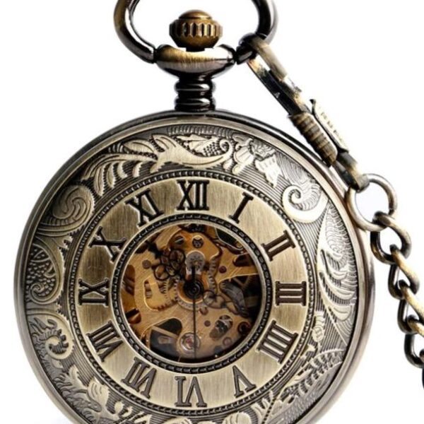 montre à gousset doré