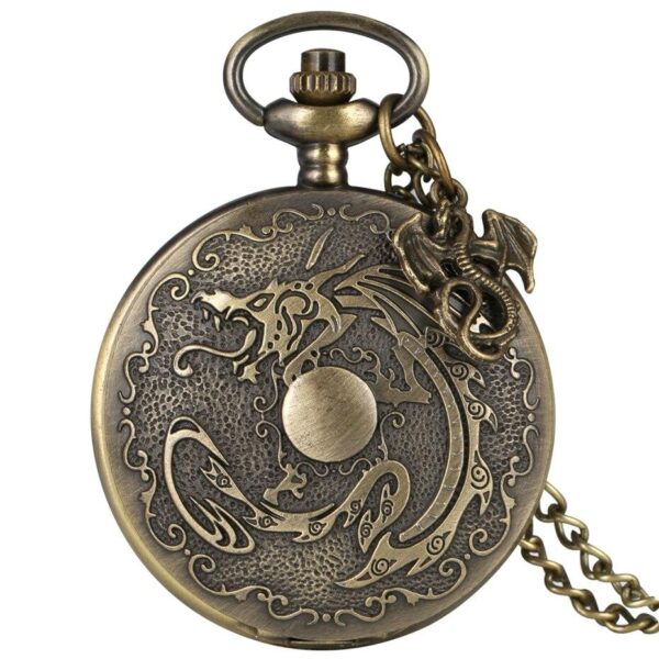montre gousset dragon