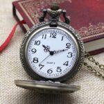 montre a gousset fleur
