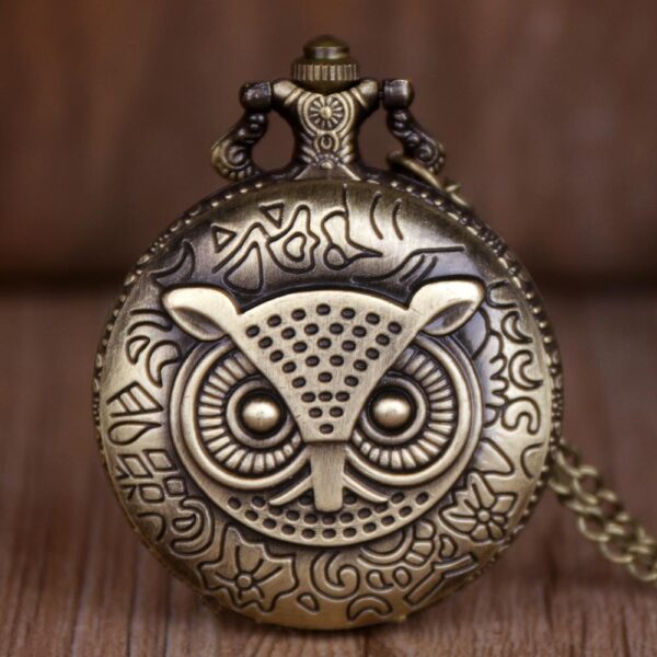 montre à gousset hibou
