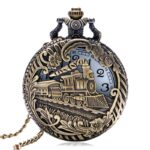montre gousset locomotive