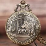 montre à gousset loup