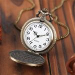 montre gousset quartz loup
