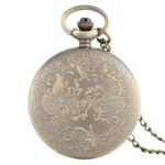 dos montre gousset oiseau