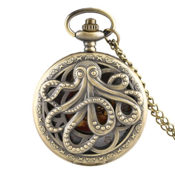 montre à gousset pieuvre