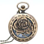 montre gousset rose