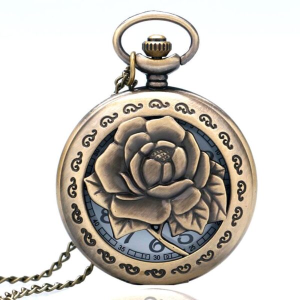 montre gousset rose