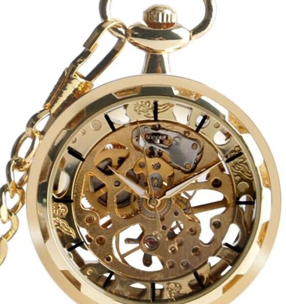 montre à gousset squelette