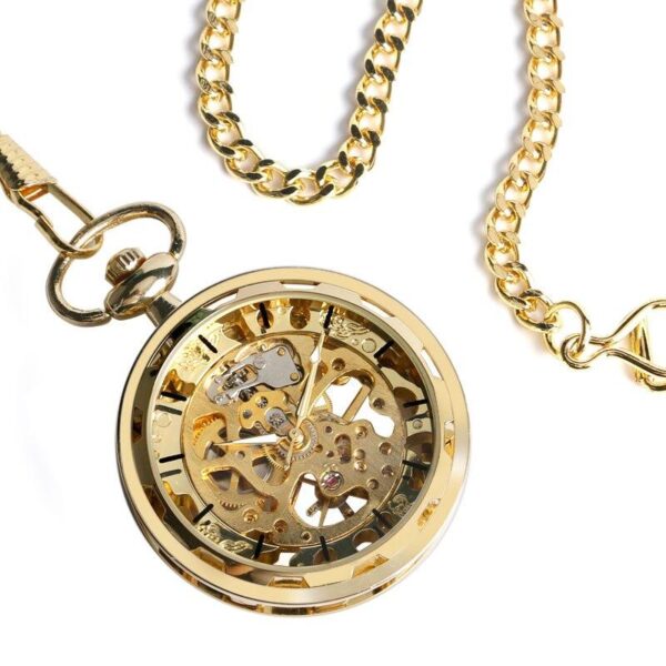 montre gousset doré