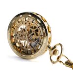 montre de poche doré