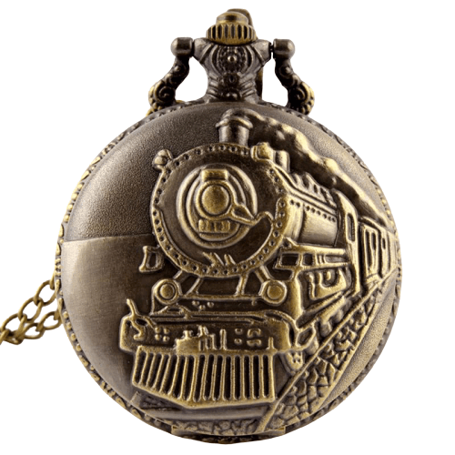 montre gousset train