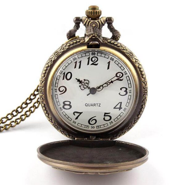montre à gousset train