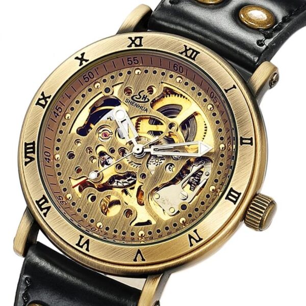 montre avec engrenage
