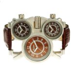 montre bracelet steampunk multi cadran