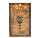 pendentif clé engrenage
