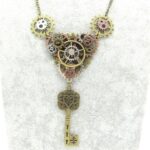 pendentif clef steampunk