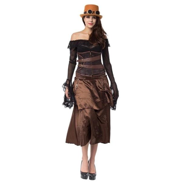 longue robe steampunk