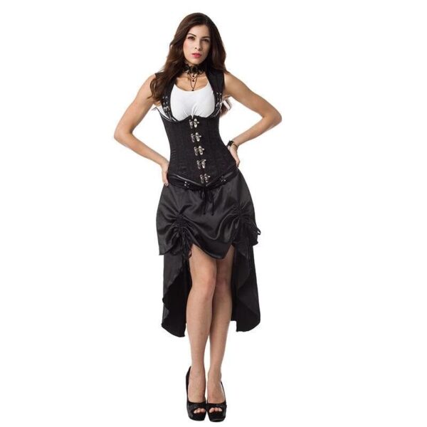 robe steampunk noire