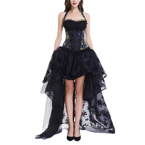 robe dentelle noir
