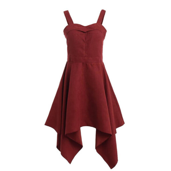 robe victorienne rouge