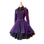 robe victorienne violette