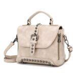 sac à main rétro blanc