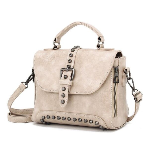 sac à main rétro blanc