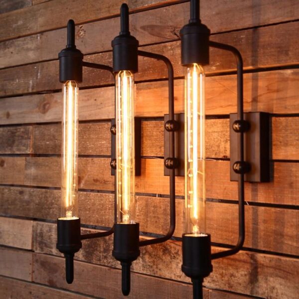 lampe murale industrielle